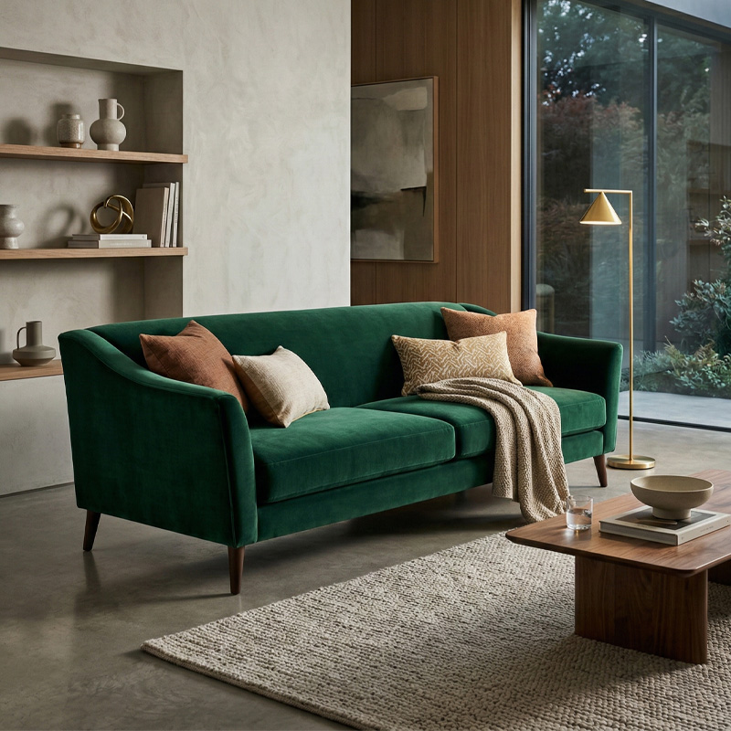 Кадифена ткаенина за софа: Препорачан избор за квалитет и дизајн?