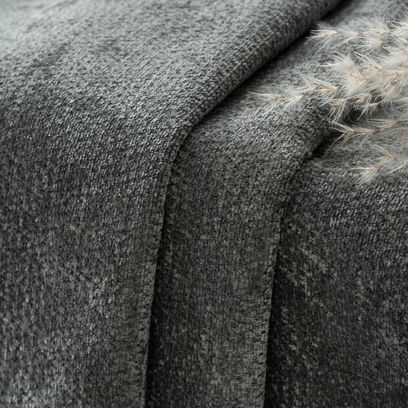 Snowflake Fleece Chenille Curtain Fabric