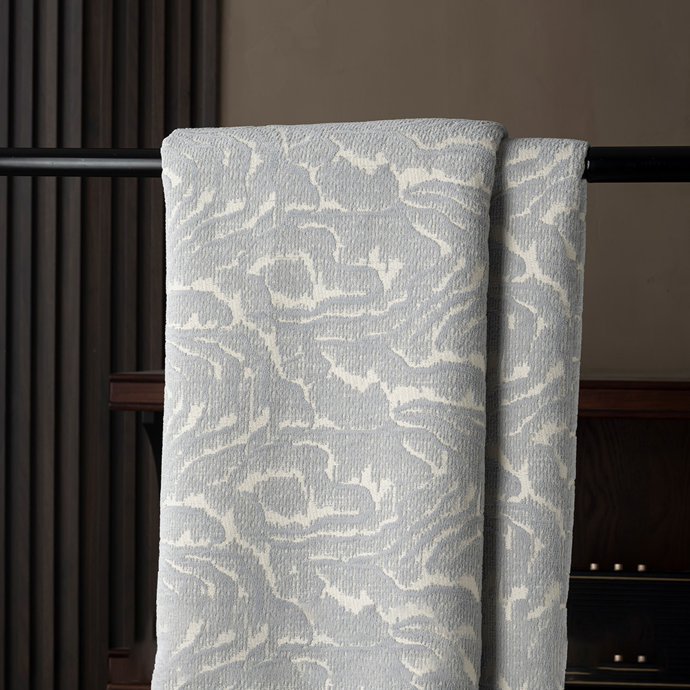 Luxury Jacquard Curtain Fabric