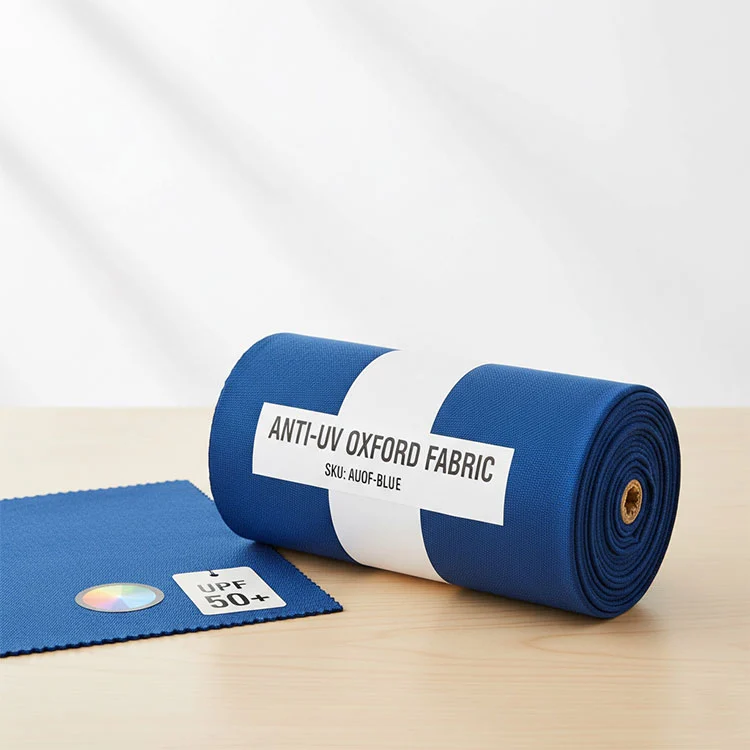 Полиестер анти UV Оксфорд ткаенина Полиестер анти UV Оксфорд ткаенина